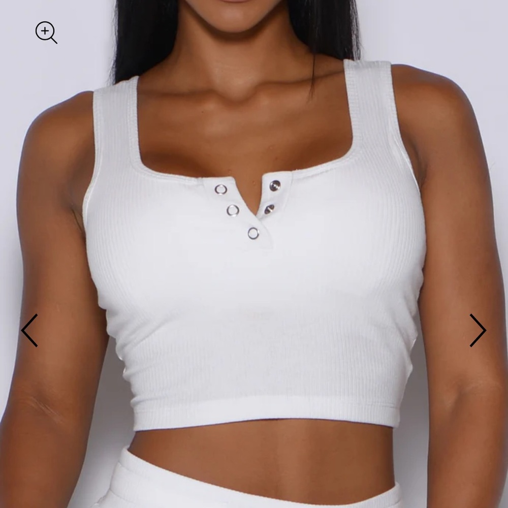 NWT Bombshell Sportswear Henley Long Bra